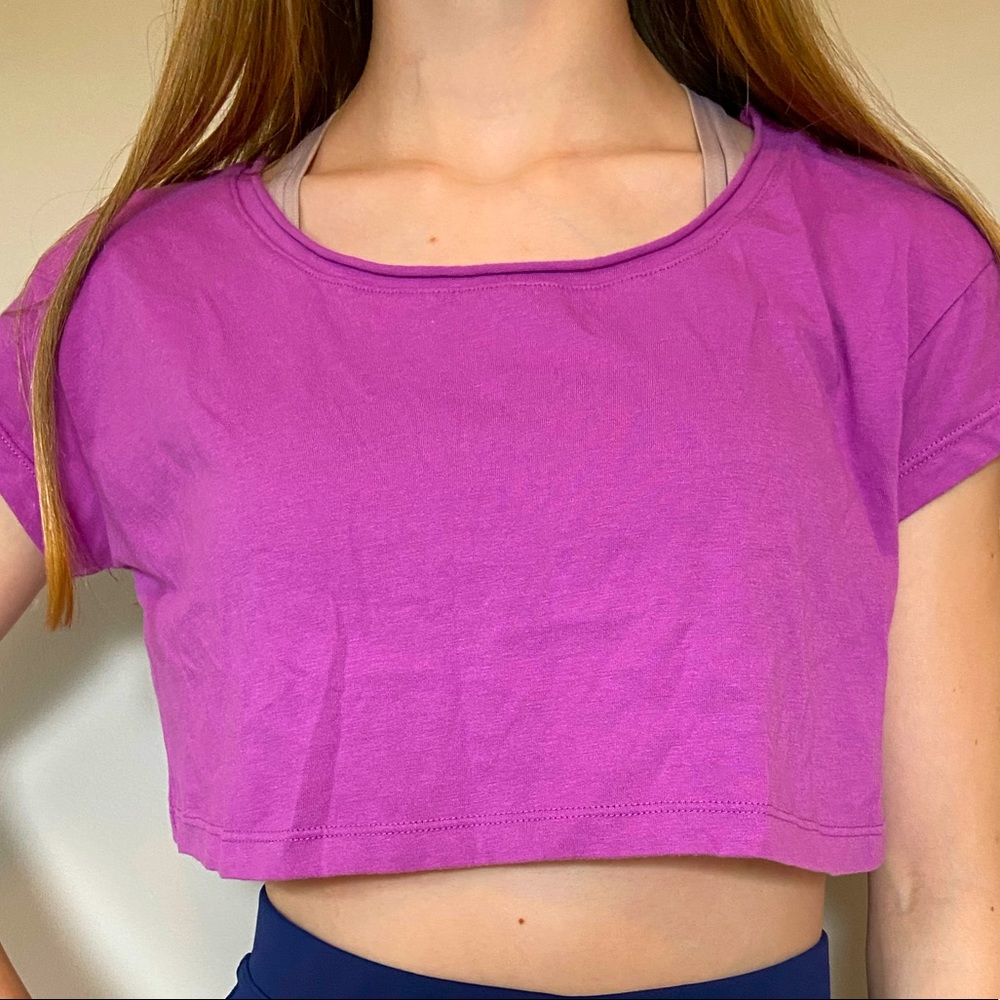 Purple Crop Top (XS)